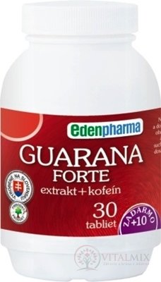 EDENPharma GUARANA forte tbl 30+10 zadarmo (40 ks)