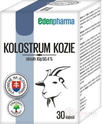 EDENPharma KOLOSTRUM KOZIE cps 1x30 ks