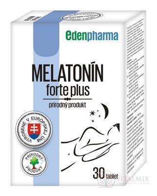 EDENPharma MELATONÍN 1,5 mg Forte plus tbl 1x30 ks