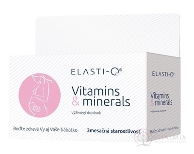 Elasti-Q VITAMINS & MINERALS tbl 1x90 ks