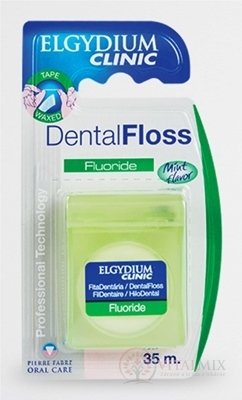 ELGYDIUM CLINIC DentoFil dentálna niť voskovaná s fluoridom 35 m 1x1 ks