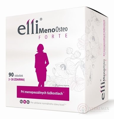 Elli MenoOsteo FORTE cps 90+30 zadarmo (120 ks)