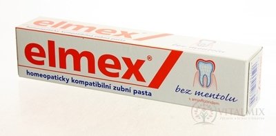 ELMEX BEZMENTOLOVÁ ZUBNÁ PASTA 1x75 ml