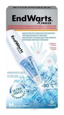 EndWarts Freeze plyn na odstránenie bradavíc 1x7,5 g