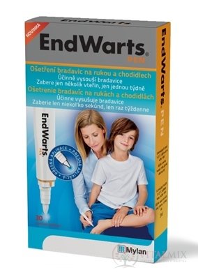 EndWarts PEN roztok v pere na bradavice 1x3 ml