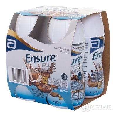 Ensure PLUS ADVANCE kávová príchuť 4x220 ml