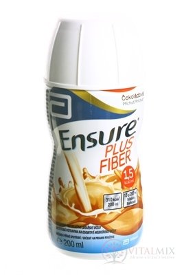 Ensure PLUS FIBER čokoládová príchuť, 1x200 ml