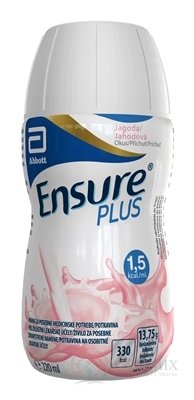 Ensure PLUS jahodová príchuť 4x220 ml