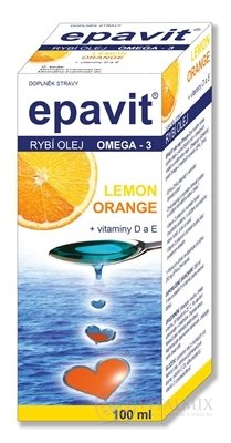 EPAVIT Rybí olej Omega-3 1x100 ml