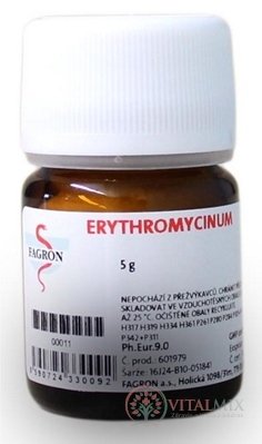 Erythromycinum - FAGRON v liekovke 1x5 g