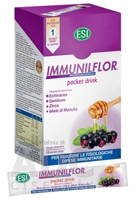 ESI IMMUNILFLOR drinky nápoj vo vrecúškach 1x16 ks