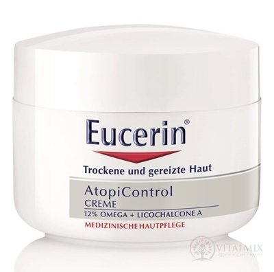 Eucerin AtopiControl Krém na tvár a telo pre suchú pleť 1x75 ml