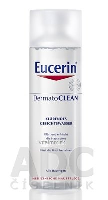 Eucerin DermatoCLEAN čistiaca pleťová voda pre všetky typy pleti 1x200 ml