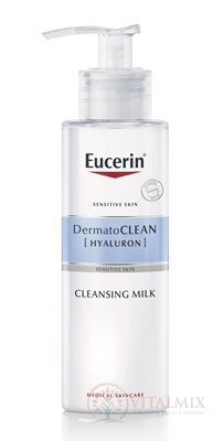 Eucerin DermatoCLEAN HYALURON Čistiace MLIEKO citlivá pleť 1x200 ml