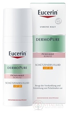 Eucerin DERMOPURE Emulzia SPF30 ochranná, problematická pleť 1x50 ml