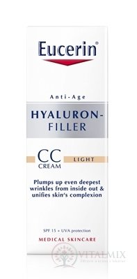 Eucerin HYALURON-FILLER CC krém svetlý light 1x50 ml