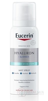 Eucerin HYALURON 3xEFFECT Sprej hydratačný hmla 1x50 ml