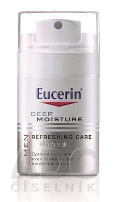 Eucerin MEN hĺbkovo hydratačný krém pre mužov 1x50 ml