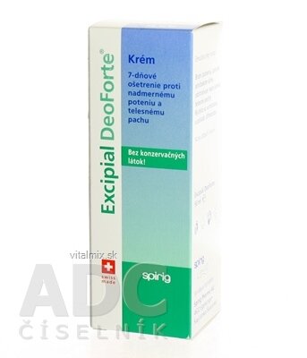 EXCIPIAL DeoForte antiperspirantný krém 1x50 g