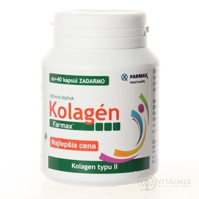FARMAX Kolagén cps 60+40 zadarmo