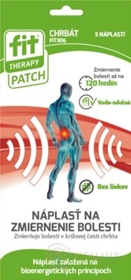 FIT THERAPY Patch CHRBÁT náplasť 1x3 ks