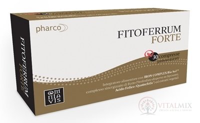 FITOFERRUM FORTE tablety 1x30 ks