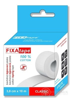 FIXAtape tejpovacia páska CLASSIC ATHLETIC, bavlnená 3,8cm x 10m, 1x1 ks