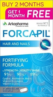 FORCAPIL 2+1 PROMOPACK cps 120+60 zadarmo (180 ks)