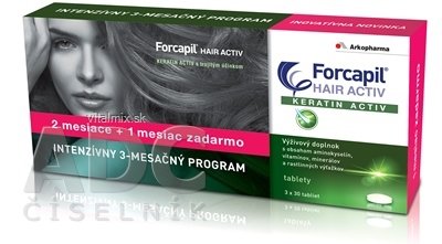 FORCAPIL HAIR ACTIV tbl 3x30 ks (90 ks)