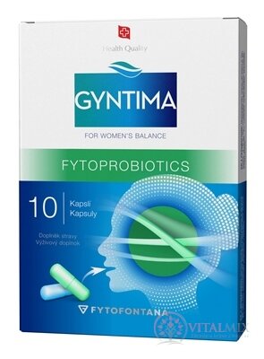 Fytofontana GYNTIMA FYTOPROBIOTICS cps 1x10 ks