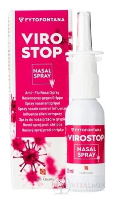 fytofontana VIROSTOP nasal spray nosový sprej (inov.2022) 1x20 ml