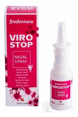 fytofontana VIROSTOP nasal spray nosový sprej (inov.2022) 1x20 ml