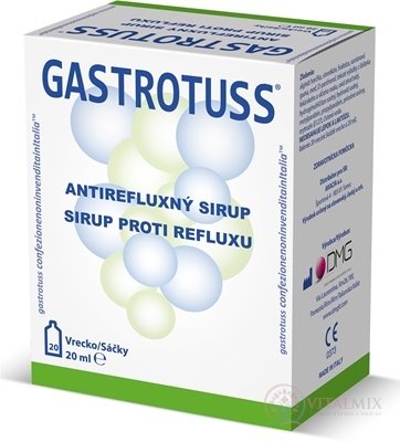 Gastrotuss sirup antirefluxný vo vrecúškach 20x20 ml