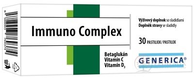 GENERICA Immuno Complex pastilky 1x30 ks