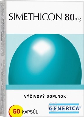 GENERICA SIMETHICON 80 mg cps 1x50 ks