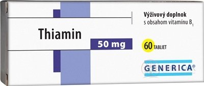 GENERICA Thiamin 50 mg tbl 1x60 ks