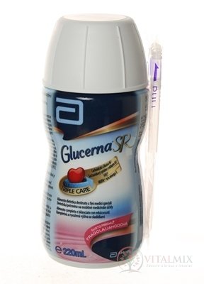 Glucerna Triple Care jahodová príchuť 1x220 ml