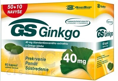 GS Ginkgo cps 50+10 navyše (60 ks)