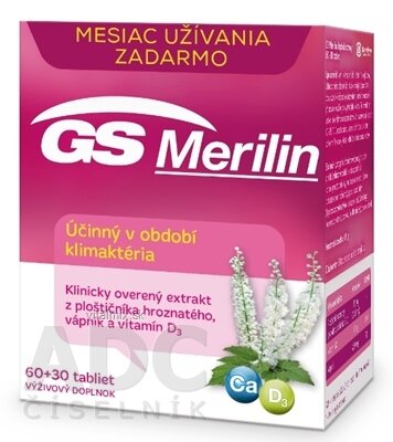 GS Merilin tbl 60+30 zdarma 2017 (90 ks)