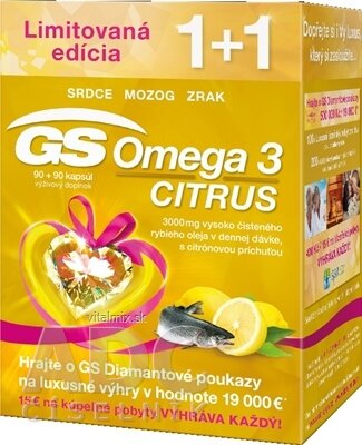 GS Omega 3 CITRUS 2017 cps 90+90 (180 ks), 1x1 set