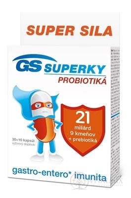 GS SUPERKY PROBIOTIKÁ cps 30+10 (40 ks)