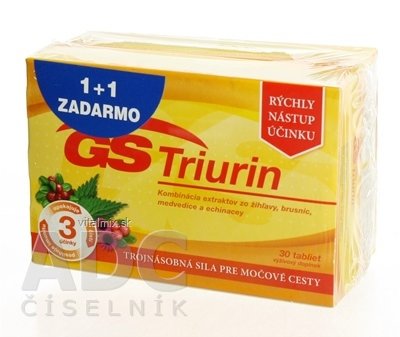 GS Triurin tbl (1+1 zadarmo) 2x30 (60 ks)