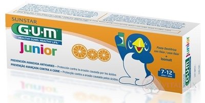GUM zubná pasta Junior 1x1 ks