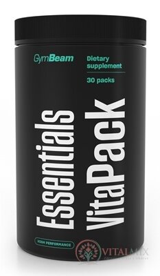 GymBeam Essentials VitaPack vrecúška (mix tbl + cps) 1x30 ks