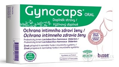Gynocaps ORAL cps ent 1x20 ks