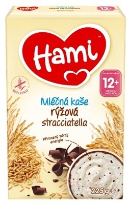 Hami mliečna kaša ryžová stracciatella (od ukonč. 12. mesiaca) 1x225 g