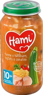 Hami príkrm Penne s tuniakom, paradajkami a cuketou (od ukonč. 10. mesiaca) 1x250 g