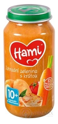 Hami príkrm Záhradná zelenina s morkou (od ukonč. 10. mesiaca) 1x250 g