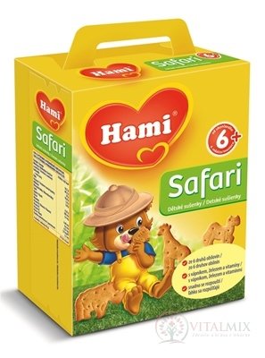 Hami sušienky Safari (od ukonč. 6. mesiaca) 1x180 g