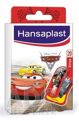 Hansaplast Junior Cars 3 náplasť 1x20 ks